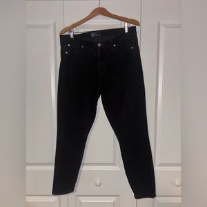 Gap Denim Legging 14/32 Black Corduroy Pants